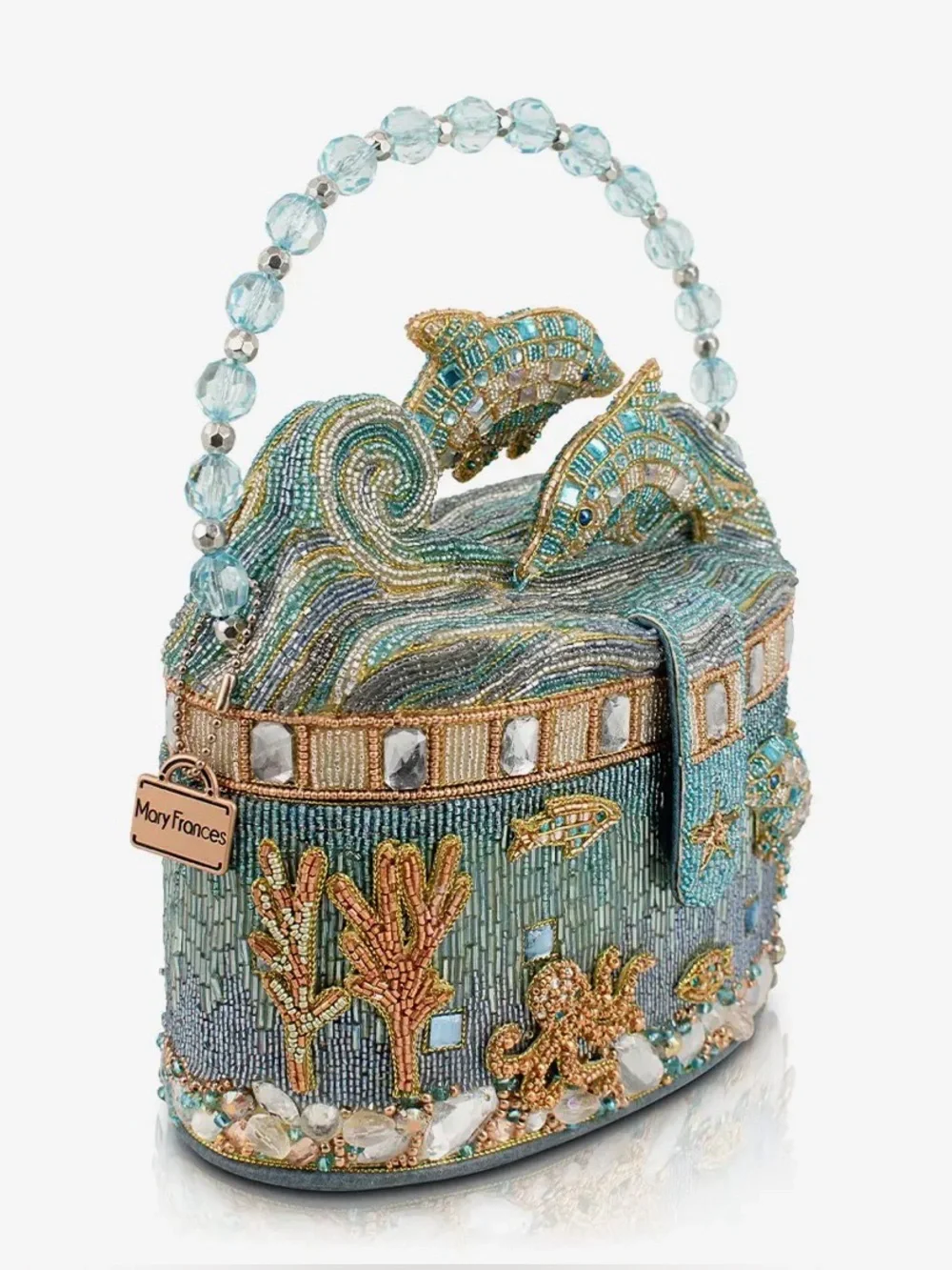 Crystal Dolphin Hard-Sided Marine Sea Life
Novelty Bag - Picture 3 of 5